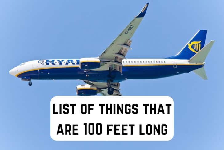 9 Common Useful things having the same length(100 feet)